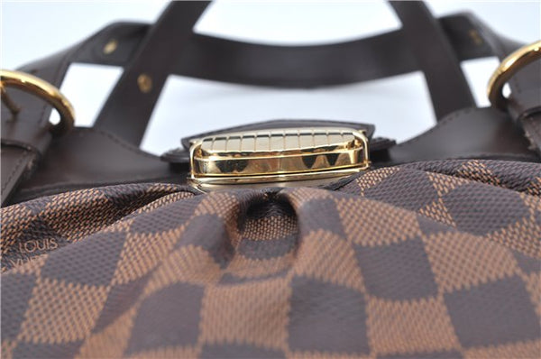 Authentic Louis Vuitton Damier Sistina PM Shoulder Hand Bag N41542 LV J9322