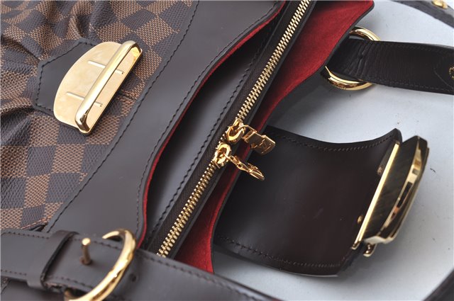 Authentic Louis Vuitton Damier Sistina PM Shoulder Hand Bag N41542 LV J9322