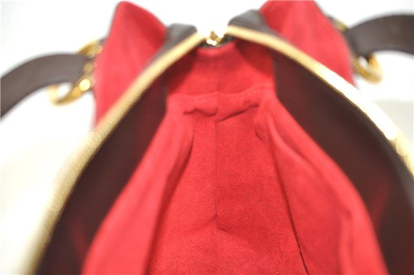 Authentic Louis Vuitton Damier Sistina PM Shoulder Hand Bag N41542 LV J9322