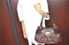 Authentic Louis Vuitton Damier Sistina PM Shoulder Hand Bag N41542 LV J9322