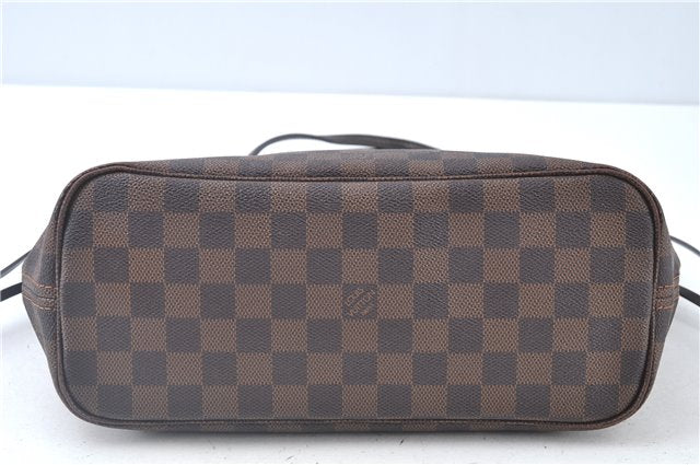 Authentic Louis Vuitton Damier Neverfull PM Shoulder Tote Bag N51109 LV J9324