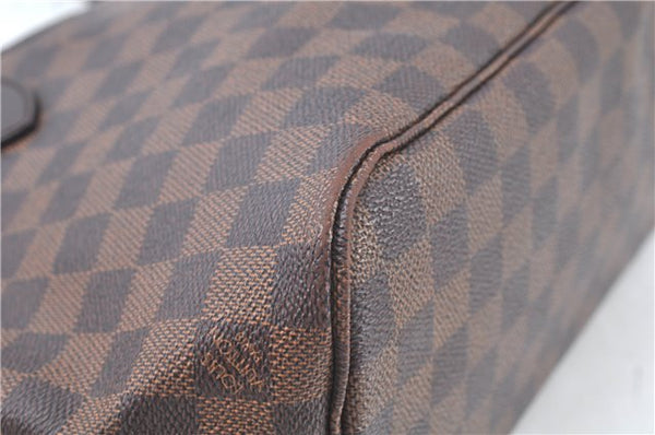 Authentic Louis Vuitton Damier Neverfull PM Shoulder Tote Bag N51109 LV J9324