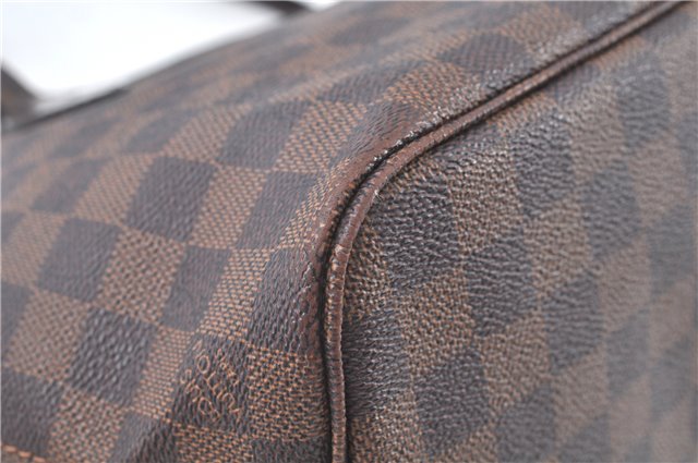 Authentic Louis Vuitton Damier Neverfull PM Shoulder Tote Bag N51109 LV J9324