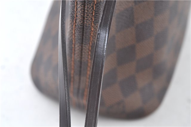 Authentic Louis Vuitton Damier Neverfull PM Shoulder Tote Bag N51109 LV J9324