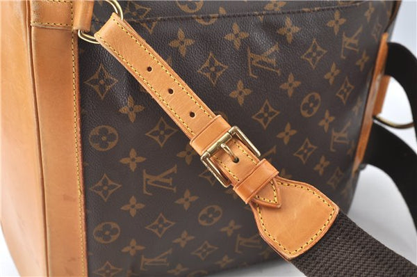 Authentic Louis Vuitton Monogram Montsouris GM Backpack M51135 LV J9327