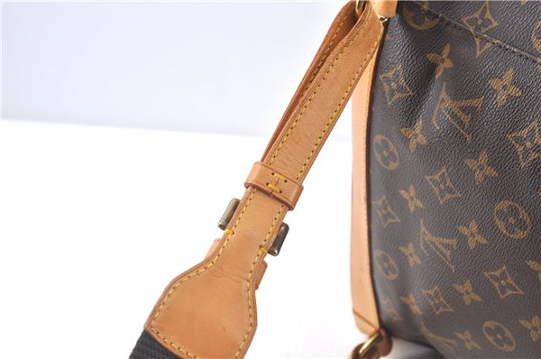 Authentic Louis Vuitton Monogram Montsouris GM Backpack M51135 LV J9327
