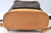 Authentic Louis Vuitton Monogram Montsouris GM Backpack M51135 LV J9327