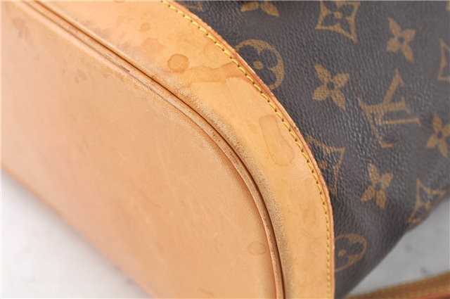 Authentic Louis Vuitton Monogram Montsouris GM Backpack M51135 LV J9327