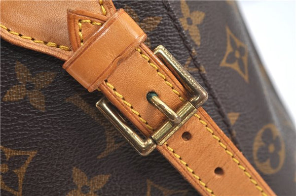 Authentic Louis Vuitton Monogram Montsouris GM Backpack M51135 LV J9327