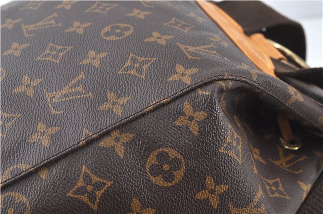 Authentic Louis Vuitton Monogram Montsouris GM Backpack M51135 LV J9327
