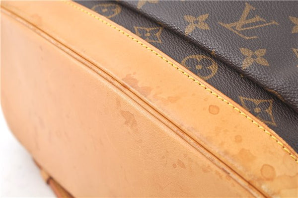 Authentic Louis Vuitton Monogram Montsouris GM Backpack M51135 LV J9327