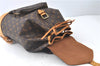 Authentic Louis Vuitton Monogram Montsouris GM Backpack M51135 LV J9327