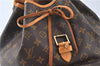 Authentic Louis Vuitton Monogram Montsouris GM Backpack M51135 LV J9327