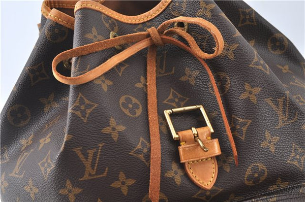 Authentic Louis Vuitton Monogram Montsouris GM Backpack M51135 LV J9327