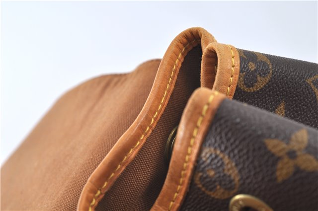 Authentic Louis Vuitton Monogram Montsouris GM Backpack M51135 LV J9327