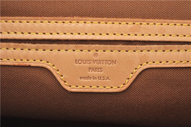 Authentic Louis Vuitton Monogram Montsouris GM Backpack M51135 LV J9327