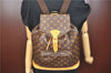 Authentic Louis Vuitton Monogram Montsouris GM Backpack M51135 LV J9327