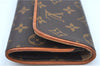 Authentic Louis Vuitton Monogram Pochette Twin PM Shoulder Bag M51854 LV J9339