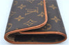 Authentic Louis Vuitton Monogram Pochette Twin PM Shoulder Bag M51854 LV J9339