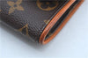 Authentic Louis Vuitton Monogram Pochette Twin PM Shoulder Bag M51854 LV J9339
