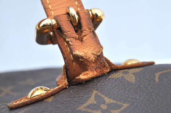 Authentic Louis Vuitton Monogram Palermo GM Shoulder Tote Bag LV Junk J9340