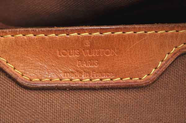 Authentic Louis Vuitton Monogram Palermo GM Shoulder Tote Bag LV Junk J9340