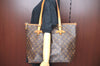 Authentic Louis Vuitton Monogram Palermo GM Shoulder Tote Bag LV Junk J9340