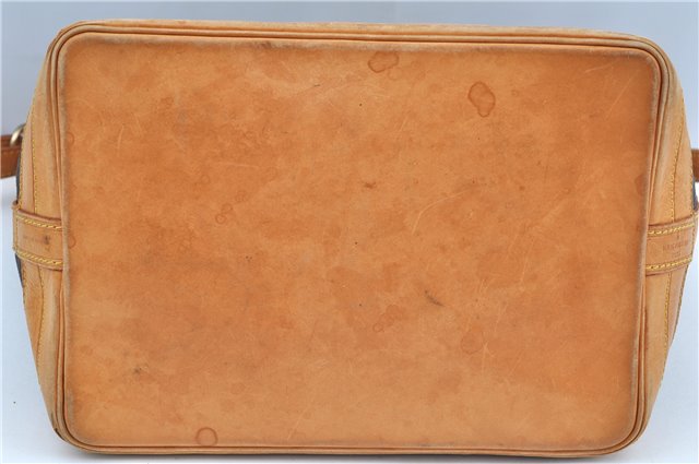 Authentic Louis Vuitton Monogram Noe Shoulder Drawstring Bag M42224 LV J9342