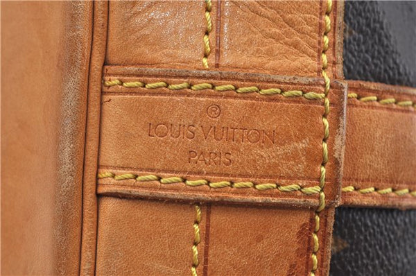 Authentic Louis Vuitton Monogram Noe Shoulder Drawstring Bag M42224 LV J9342