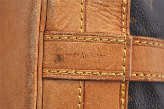 Authentic Louis Vuitton Monogram Noe Shoulder Drawstring Bag M42224 LV J9342