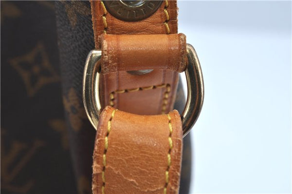 Authentic Louis Vuitton Monogram Noe Shoulder Drawstring Bag M42224 LV J9342