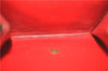 Authentic Louis Vuitton Epi Portefeuille Elise Bifold Wallet Purse Red LV J9362