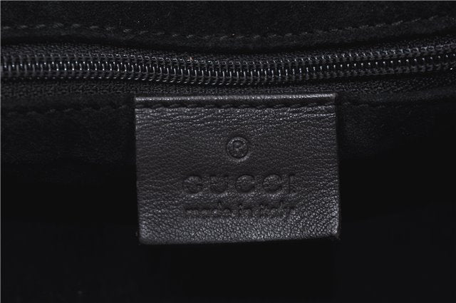Authentic GUCCI Shoulder Hand Bag Leather 0013746 Brown J9368