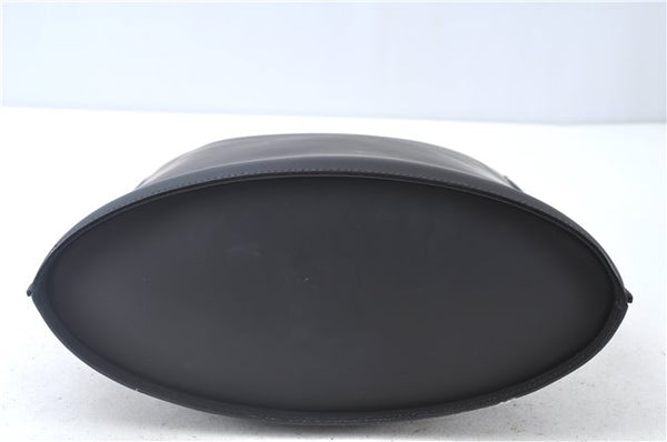 Authentic GUCCI Shoulder Hand Bag Purse Leather Black J9369