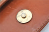 Authentic CELINE Macadam Blason Pattern Clutch Hand Bag PVC Leather Beige J9375