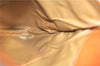 Authentic CELINE Macadam Blason Pattern Clutch Hand Bag PVC Leather Beige J9375