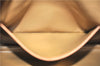 Authentic CELINE Macadam Blason Pattern Clutch Hand Bag PVC Leather Beige J9375