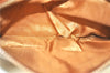 Authentic CELINE Macadam Blason Pattern Clutch Hand Bag PVC Leather Beige J9375