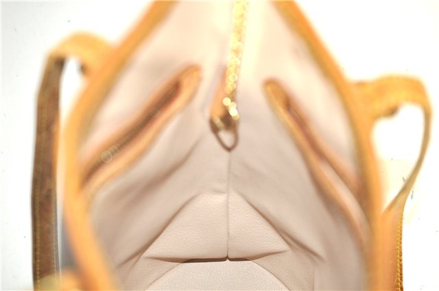 Authentic Louis Vuitton Monogram Bucket PM Shoulder Tote Bag M42238 LV J9386