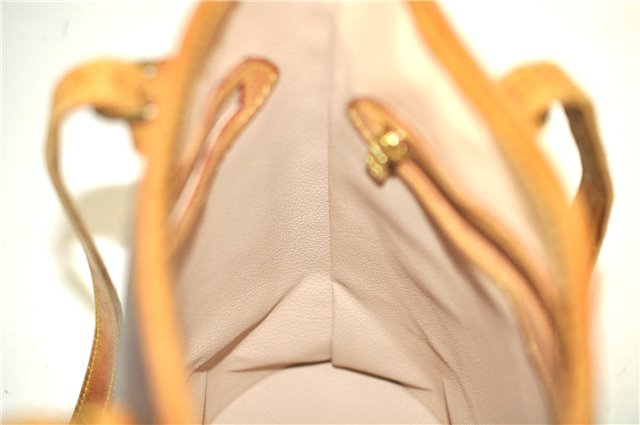 Authentic Louis Vuitton Monogram Bucket PM Shoulder Tote Bag M42238 LV J9386