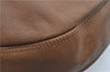 Authentic BURBERRY Vintage Leather Shoulder Bag Brown J9389