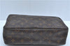 Auth Louis Vuitton Monogram Trousse Toilette 28 Clutch Hand Bag M47522 LV J9402