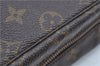 Auth Louis Vuitton Monogram Trousse Toilette 28 Clutch Hand Bag M47522 LV J9402
