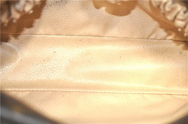 Auth Louis Vuitton Monogram Trousse Toilette 28 Clutch Hand Bag M47522 LV J9402