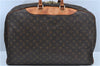 Authentic Louis Vuitton Monogram Alize 3 Poches 2 Way Travel Bag M41391 LV J9408