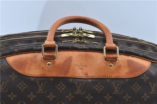 Authentic Louis Vuitton Monogram Alize 3 Poches 2 Way Travel Bag M41391 LV J9408