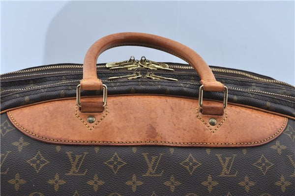 Authentic Louis Vuitton Monogram Alize 3 Poches 2 Way Travel Bag M41391 LV J9408