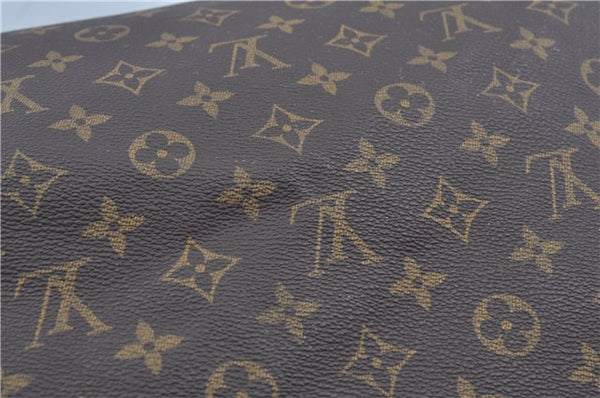 Authentic Louis Vuitton Monogram Alize 3 Poches 2 Way Travel Bag M41391 LV J9408