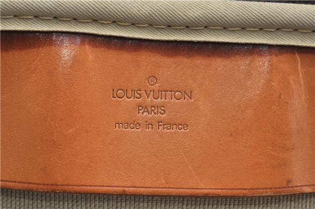 Authentic Louis Vuitton Monogram Alize 3 Poches 2 Way Travel Bag M41391 LV J9408