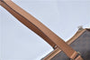 Authentic CELINE Macadam Blason Shoulder Hand Bag Leather Brown Beige J9411